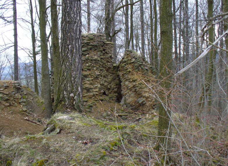 Zřícenina Hradu Pušperk, Czech Republic (Czechia)